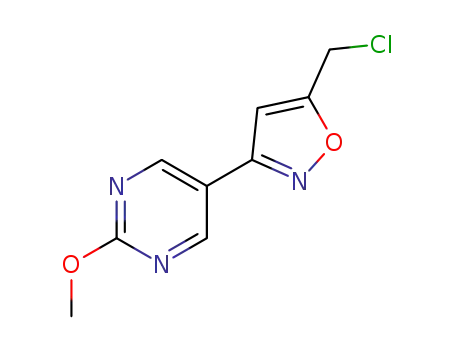 5-(chloromethyl)-3-(2-methoxypyrimidin-5-yl)isoxazole