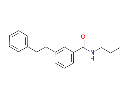 Benzamide, 3-(2-phenylethyl)-N-propyl-
