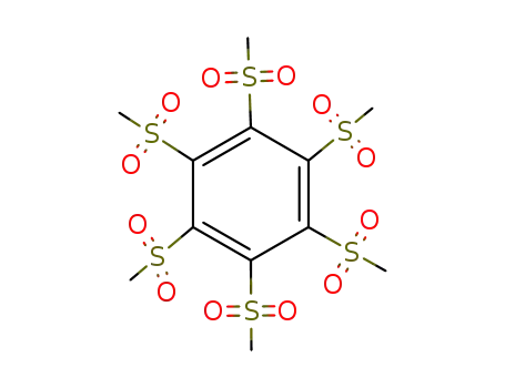Benzene, hexakis(methylsulfonyl)-