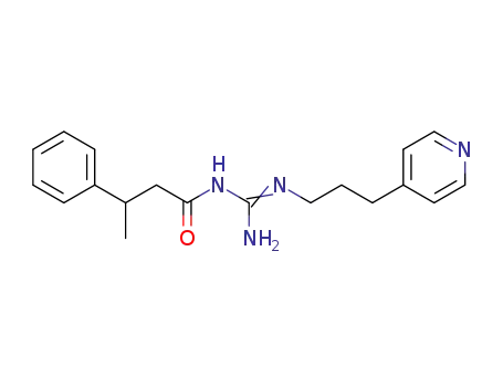 N<sub>1</sub>-(3-phenylbutanoyl)-N<sub>2</sub>-[3-(pyridin-4-yl)propyl]guanidine