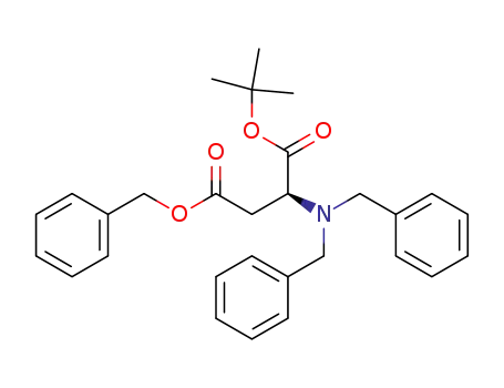 (2S)-4-benzyl 1-tert-butyl N,N-dibenzylaspartate