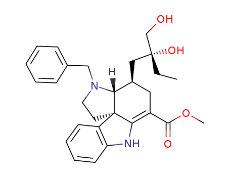 (3aR,4R)-methyl 3-benzyl-2,3,3a,4,5,7-hexahydro-4-<(2R)-2-ethyl-2,3-dihydroxypropyl>-1H-pyrrolo<2,3-d>carbazole-6-carboxylate