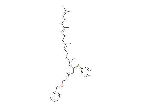3,7,11,15,19-Pentamethyl-5-(phenylthio)eicosa-2,6,10,14,18-pentaenyl Benzyl Ether