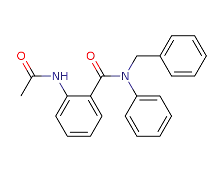 Molecular Structure of 1616494-83-7 (2-acetamido-N-benzyl-N-phenylbenzamide)