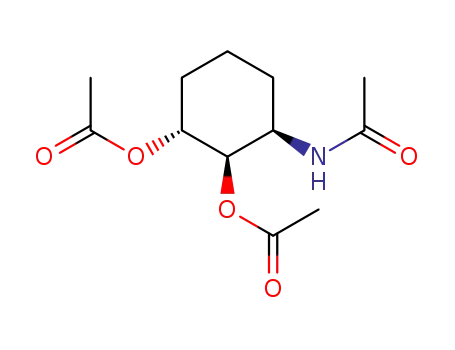1,2-trans-2,3-cis-3-acetamidocyclohexane-1,2-diyl diacetate