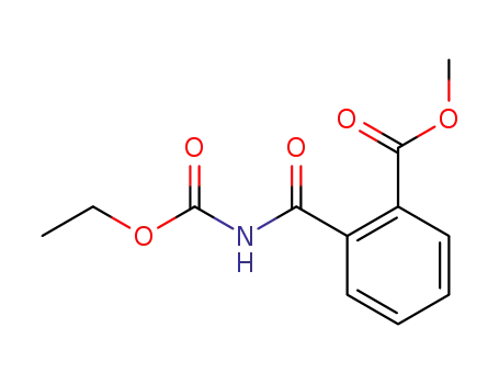 Molecular Structure of 71964-88-0 (ethyl N-<2-(methoxycarbonyl)benzoyl>carbamate)