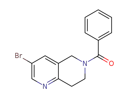 3-BroMo-6-(phenylsulfonyl)-5,6,7,8-tetrahydro-1,6-naphthyridine