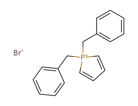 1,1-dibenzyl-1<i>H</i>-phospholium; bromide