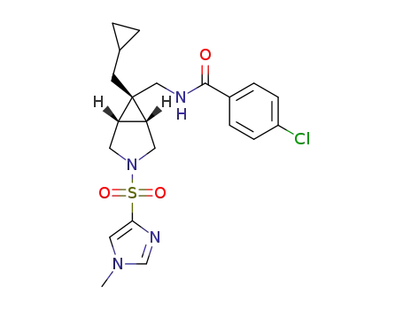 C<sub>21</sub>H<sub>25</sub>ClN<sub>4</sub>O<sub>3</sub>S