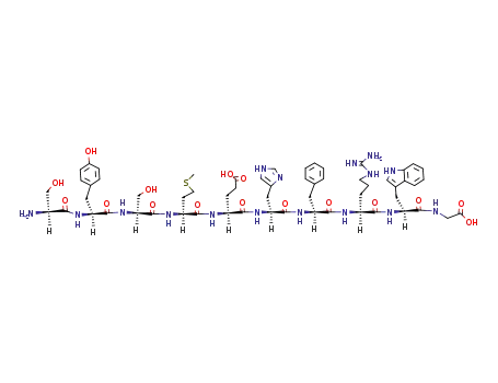 Molecular Structure of 2791-05-1 (ACTH (1-10))