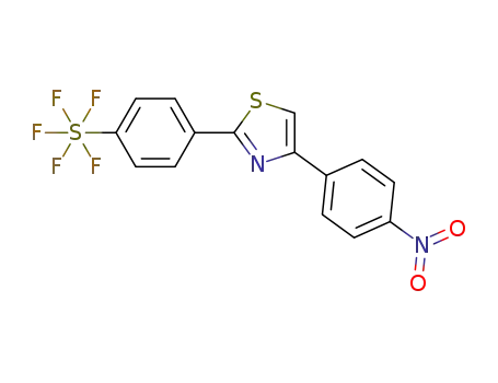 4-(4′-nitrophenyl)-2-(4″-pentafluorosulfanylphenyl)-1,3-thiazole