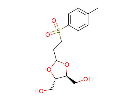 {(4S,5S)-5-Hydroxymethyl-2-[2-(toluene-4-sulfonyl)-ethyl]-[1,3]dioxolan-4-yl}-methanol