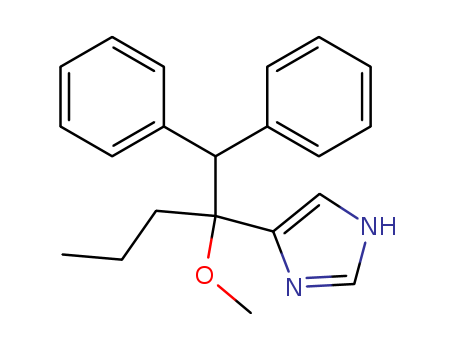 5-[1-(Diphenylmethyl)-1-methoxybutyl]-1H-imidazole