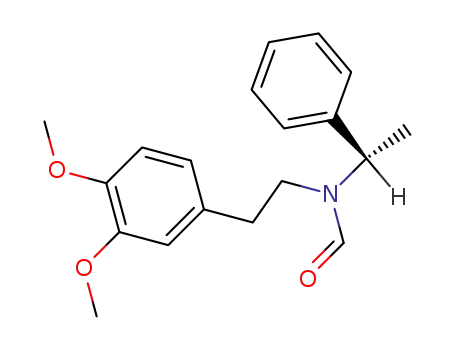 N-[2-(3,4-Dimethoxy-phenyl)-ethyl]-N-((S)-1-phenyl-ethyl)-formamide