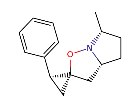 (1R*,2R*,3'aS*,6'S*)-2-Phenyl-6'-methyl-hexahydrospiro<cyclopropane-1,2'-pyrrolo<1.2-b>isoxazole>