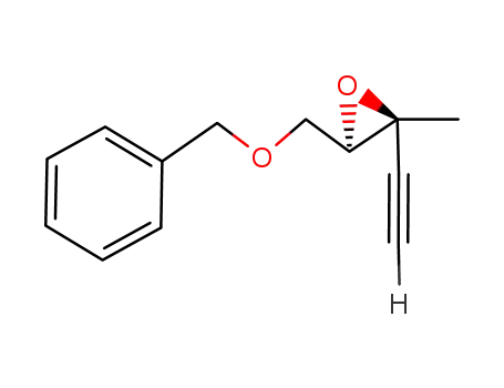 (2S,3R)-3-Benzyloxymethyl-2-ethynyl-2-methyl-oxirane