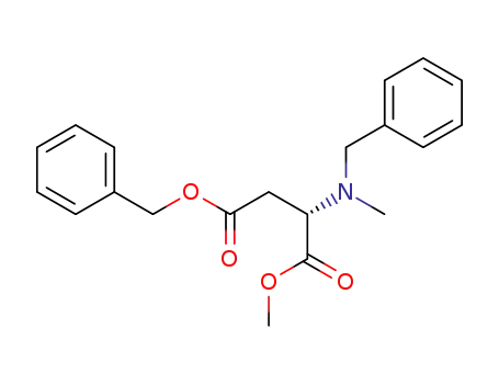 (2S)-4-benzyl 1-methyl N-benzyl-N-methylaspartate