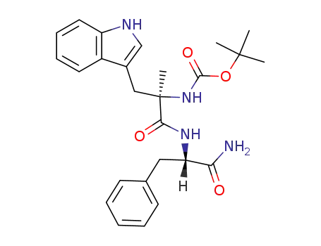 N-Boc-D-α-methyl tryptophanyl-L-phenylalanineamide