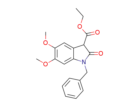 ethyl 1-benzyl-5,6-dimethoxy-2-oxoindoline-3-carboxylate