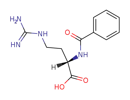 (<i>S</i>)-2-benzoylamino-4-guanidino-butyric acid