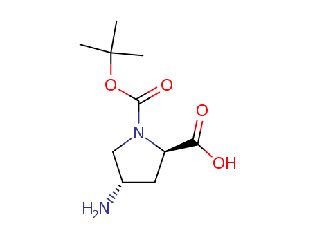 (2R,4S)-4-Amino-1-(tert-butoxycarbonyl)pyrrolidine-2-carboxylic acid