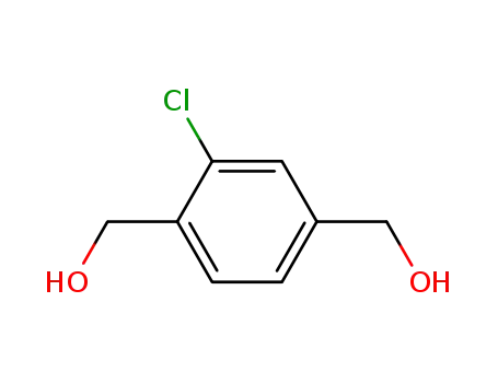 Molecular Structure of 2801-00-5 (2-chloro-1,4-benzene-dimethanol)