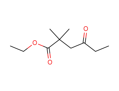 Hexanoic acid, 2,2-dimethyl-4-oxo-, ethyl ester