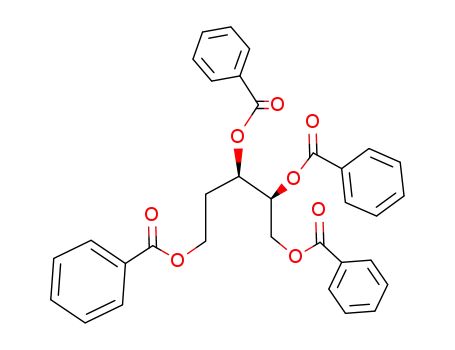 (2S,3R)-1,2,3,5-tetra-O-benzoyl-1,2,3,5-pentanetetrol