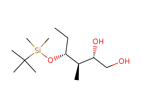 (2S,3R,4R)-4-(tert-Butyl-dimethyl-silanyloxy)-3-methyl-hexane-1,2-diol