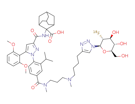 C<sub>50</sub>H<sub>67</sub><sup>(18)</sup>FN<sub>8</sub>O<sub>10</sub>