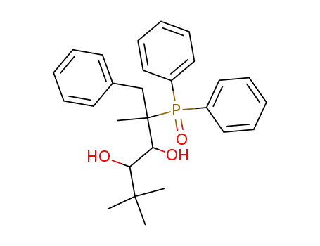 (S)-2-(Diphenyl-phosphinoyl)-2,5,5-trimethyl-1-phenyl-hexane-3,4-diol