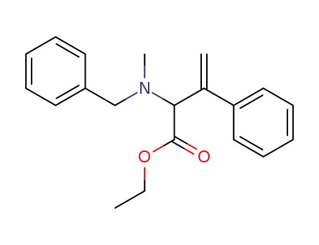 ethyl 2-(N-methyl-N-benzylamino)-3-phenyl-3-butenoate