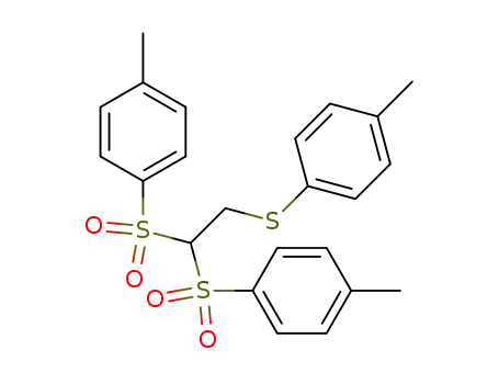 1.1-Bis-p-tosyl-2-p-tolylthioaethan