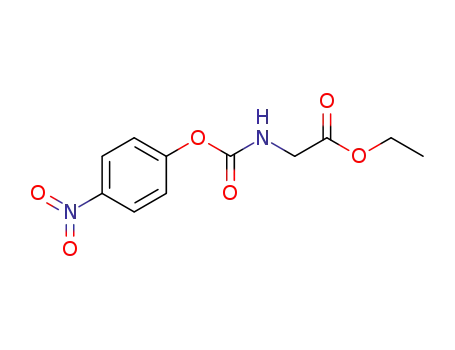 N-<(p-Nitrophenyl)-oxycarbonyl>-glycin-aethylester
