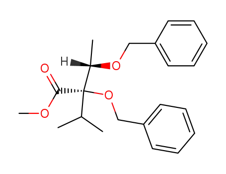 O,O'-Dibenzyl-(-)-viridiflorinsaeure-methylester