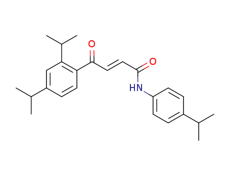 (E)-4-(2,4-diisopropylphenyl)-4-oxo-2-butenoic acid (4-isopropylphenyl)amide
