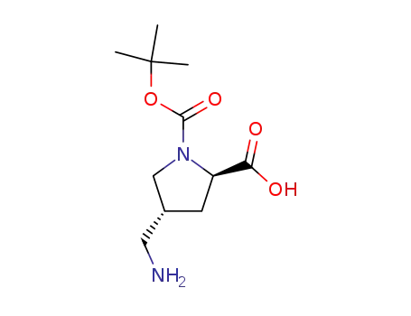 (2R,4R)-4-(aMinoMethyl)-1-(tert-butoxycarbonyl)pyrrolidine-2-carboxylic acid