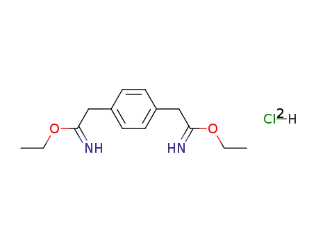 2,2'-<i>p</i>-phenylene-bis-acetimidic acid diethyl ester; dihydrochloride