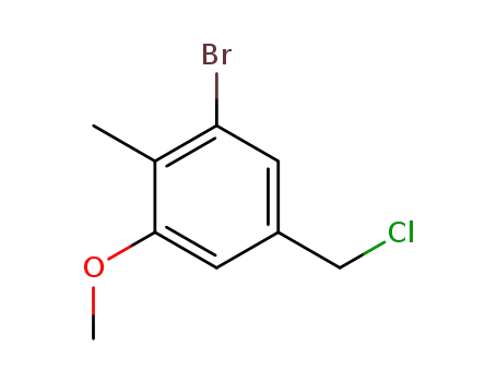 3-bromo-5-(chloromethyl)-2-methylanisole