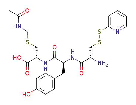 H-Cys(SPyr)-Tyr-Cys(Acm)-OH