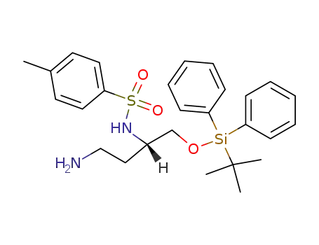 <(S)-4-Amino-2-<(4-methylphenyl)sulfonylamino>butyl><tert-butyldiphenylsilyl>ether