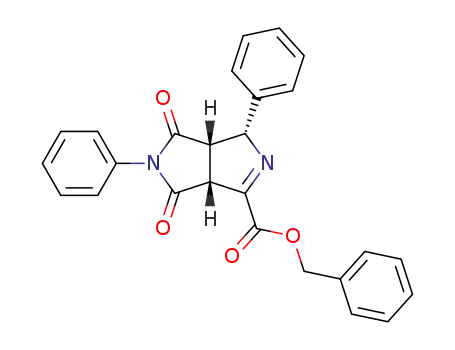 (3α,3aβ,6aβ)-Phenylmethyl hexahydro-4,6-dioxo-3,5-diphenylpyrrolo<3,4-c>pyrrole-1-carboxylate