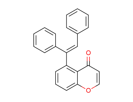 (E)-5-(1,2-diphenylvinyl)-4H-chromen-4-one