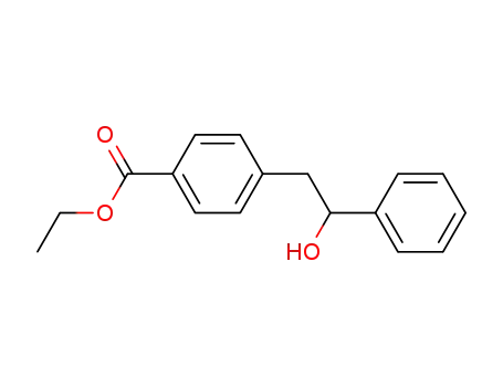 1-Phenyl-2-(4-carbethoxyphenyl)-ethanol