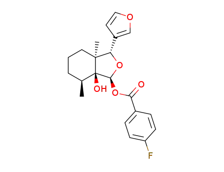 Molecular Structure of 1499123-19-1 (C<sub>21</sub>H<sub>23</sub>FO<sub>5</sub>)