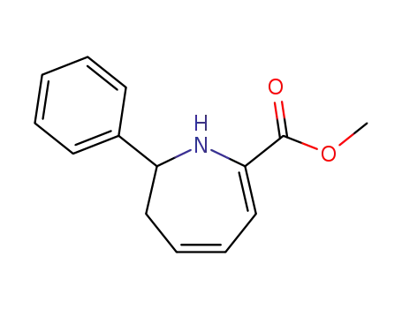 Molecular Structure of 1609575-31-6 (methyl 7-phenyl-6,7-dihydro[1H]azepine-2-carboxylate)