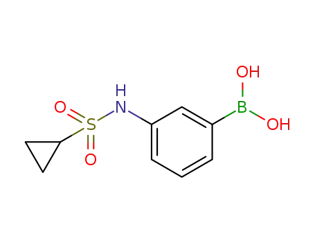 3-[(Cyclopropylsulphonyl)amino]benzeneboronic acid