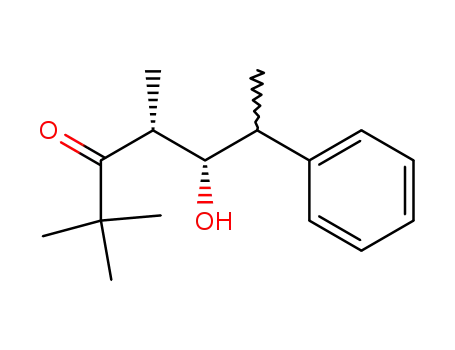 Molecular Structure of 64869-30-3 (5-hydroxy-2,2,4-trimethyl-6-phenylheptan-3-one)