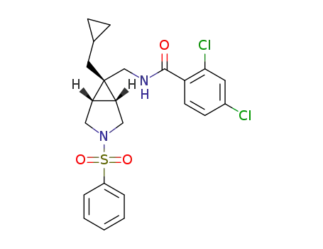 C<sub>23</sub>H<sub>24</sub>Cl<sub>2</sub>N<sub>2</sub>O<sub>3</sub>S