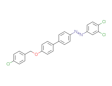 4-(3,4-dichlorophenyldiazenyl)-4’-[(4-chlorobenzyl)oxy]biphenyl